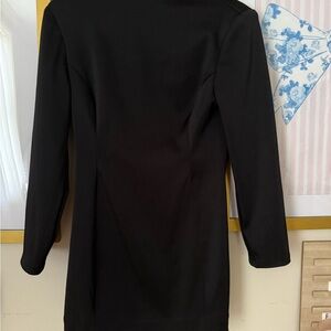 H&M Black Long Sleeve Dress